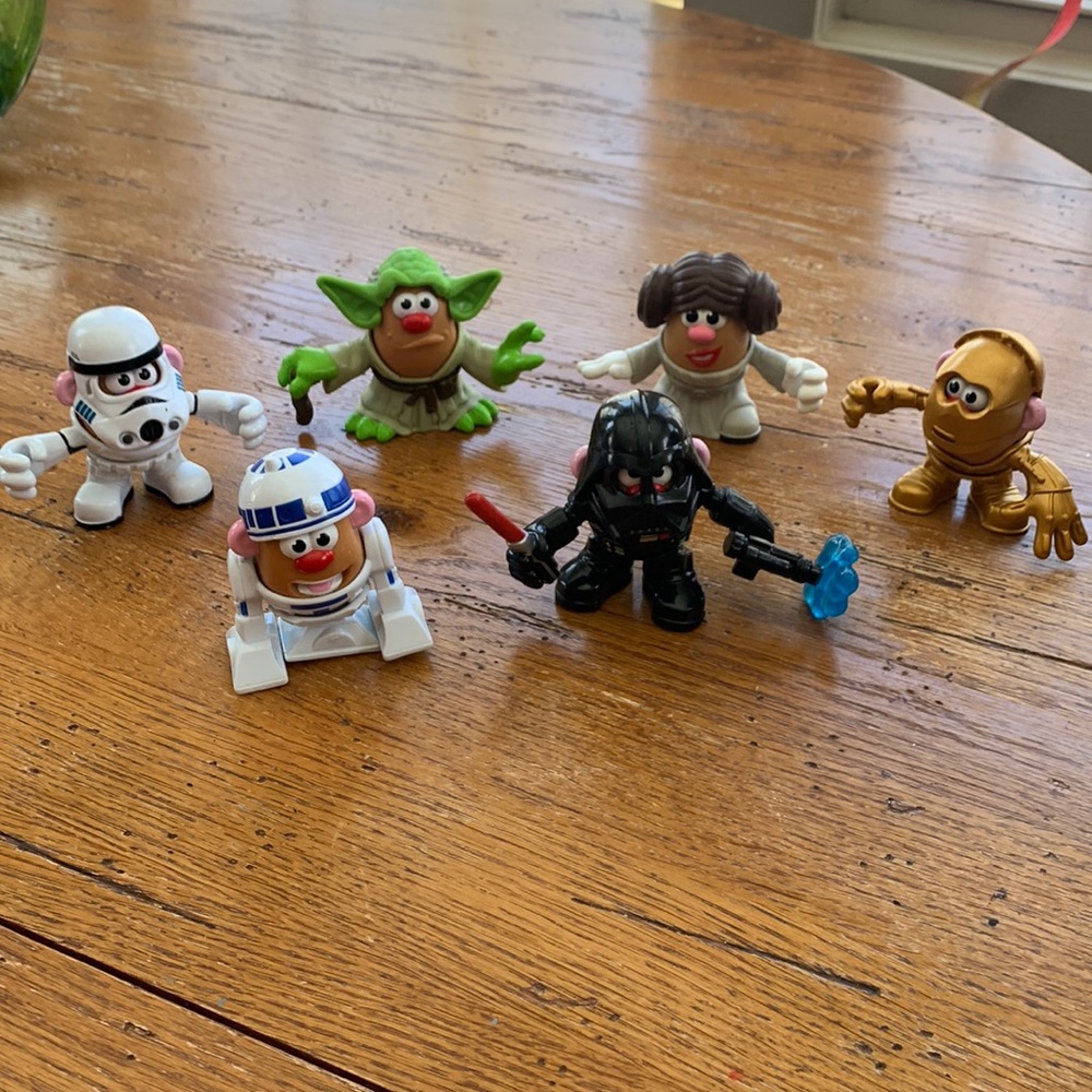 Star Wars mini potato heads